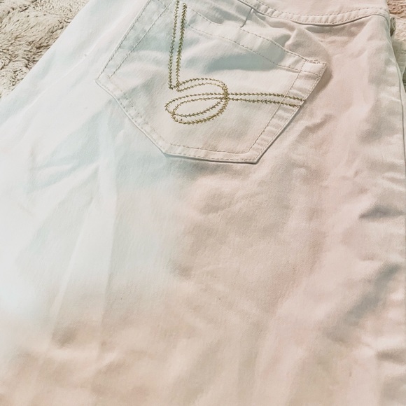 2 pair of Capri jeans womens 8 - Picture 7 of 12